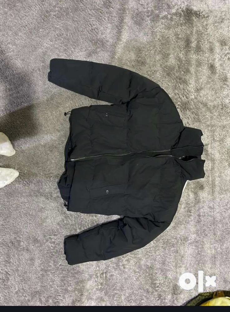 CANEBROS Cropped Puffer Jacket