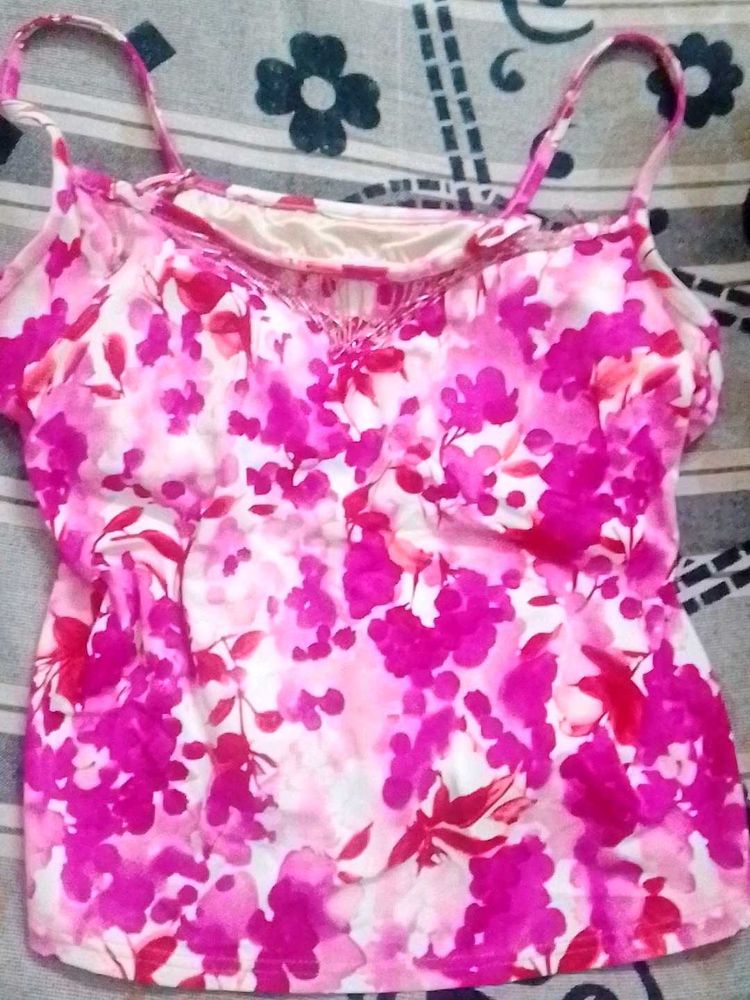 Floral Print Tank Top