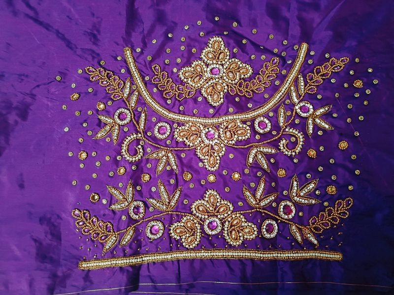 💥Beautiful Design Maggam Work Blouse Piece