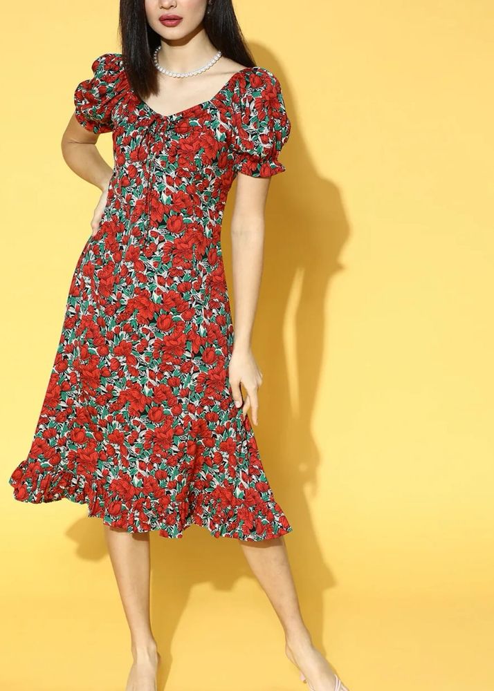 Floral Print Dress