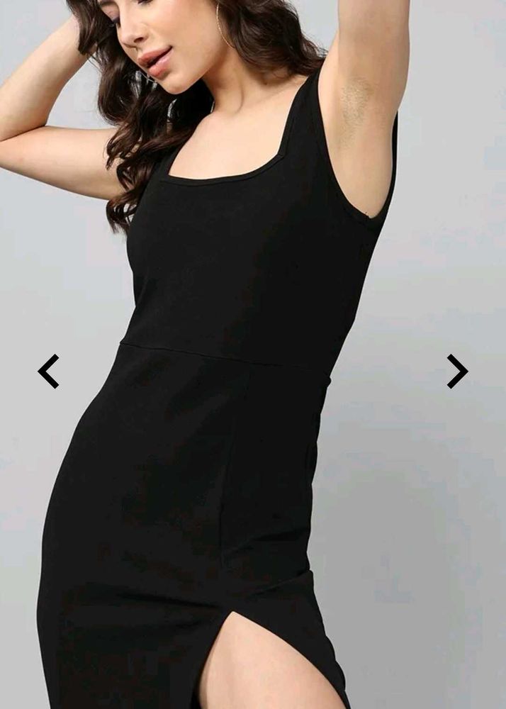 Chic Black Bodycon Dress