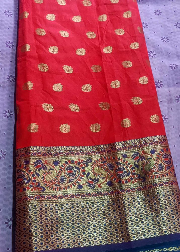 S24 Very Premium Saree With Blouse
