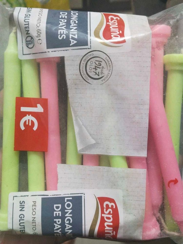 Pack Of 12 Neon Candles