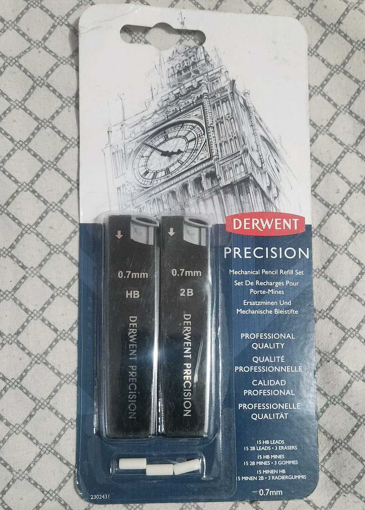 Derwent Precision 0.7mm Mechanical Pencil Refill S