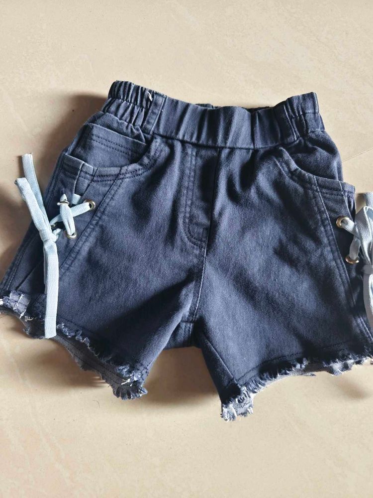 Blue girls shorts