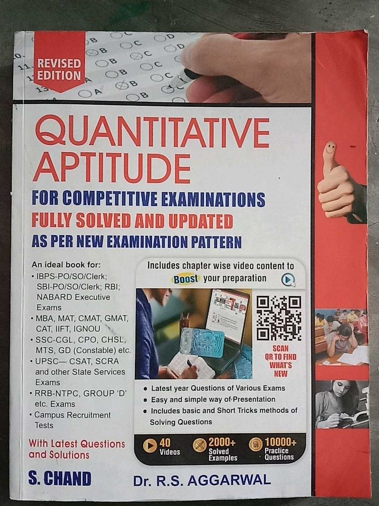 Quantitative Aptitude Book by R.S. Aggarwal