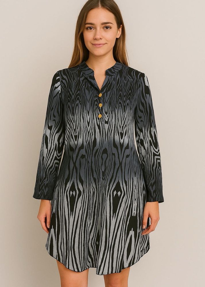 Stylish Printed Tunic Top