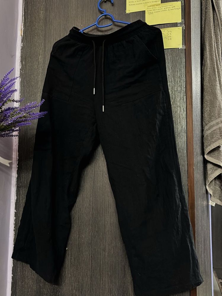 Pocket Wide Leg Pants