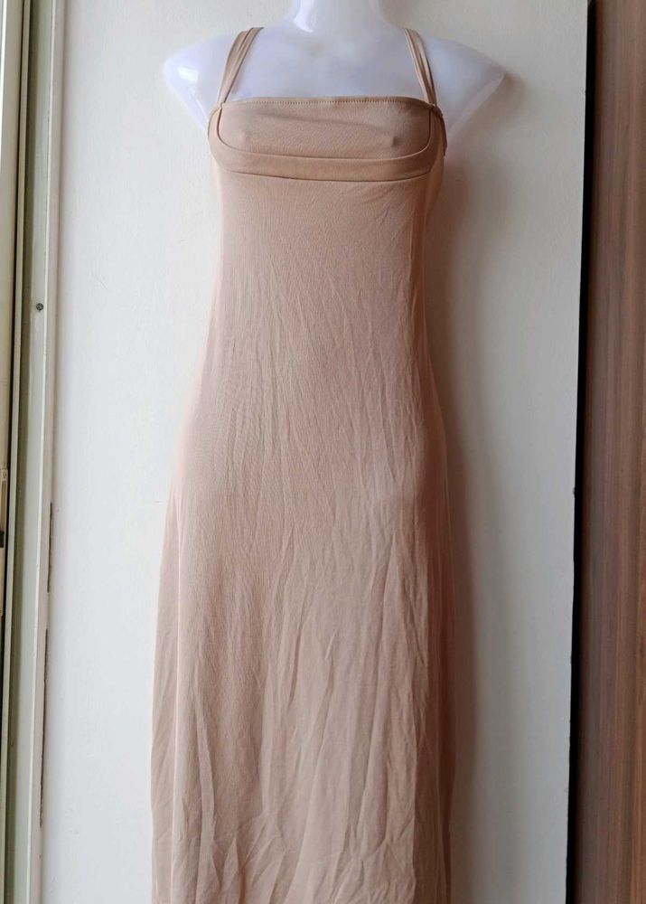 Elegant Backless Maxi Dress