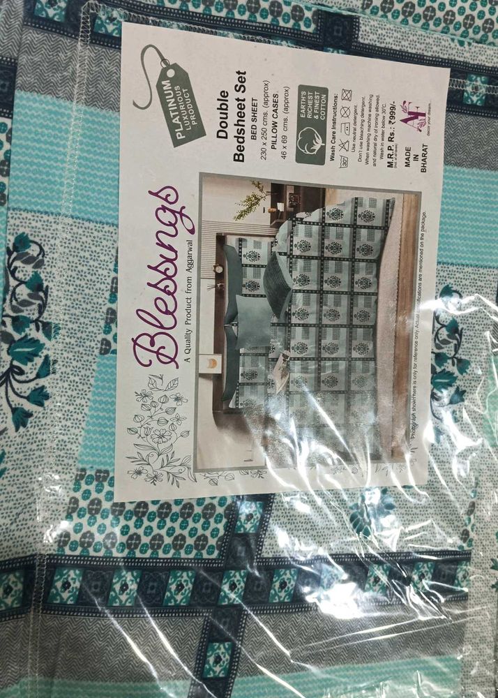 Double Bedsheet Set