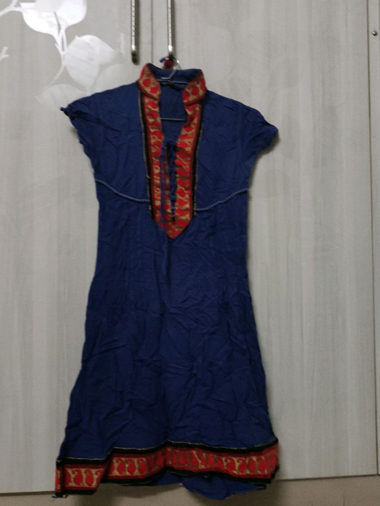 Navy Blue Kurta