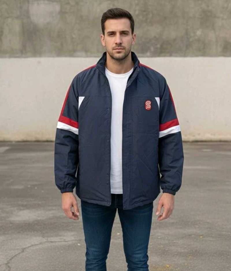 Men's Navy &amp; Red Jacket