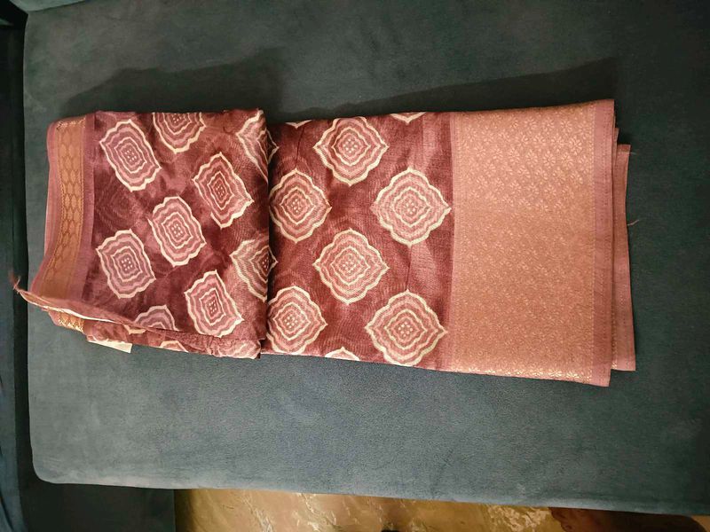 Elegant Brown Saree