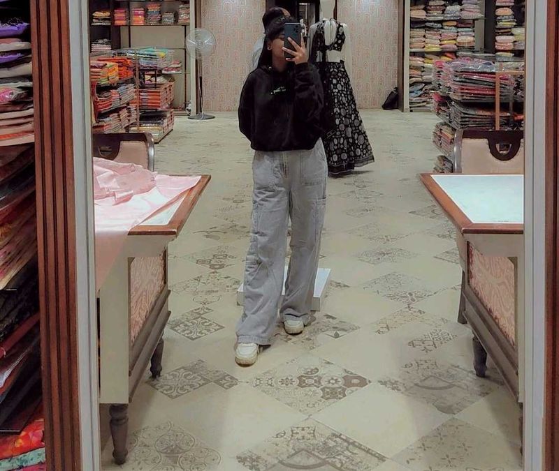 Grey Wide Leg Pants