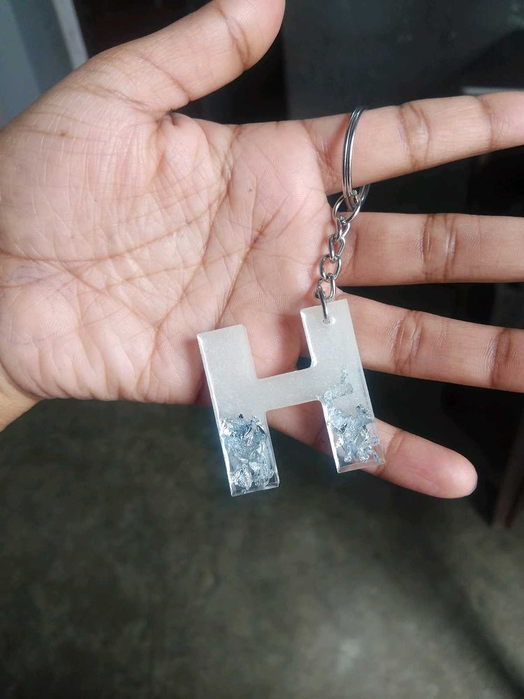Letter 'H' Keychain