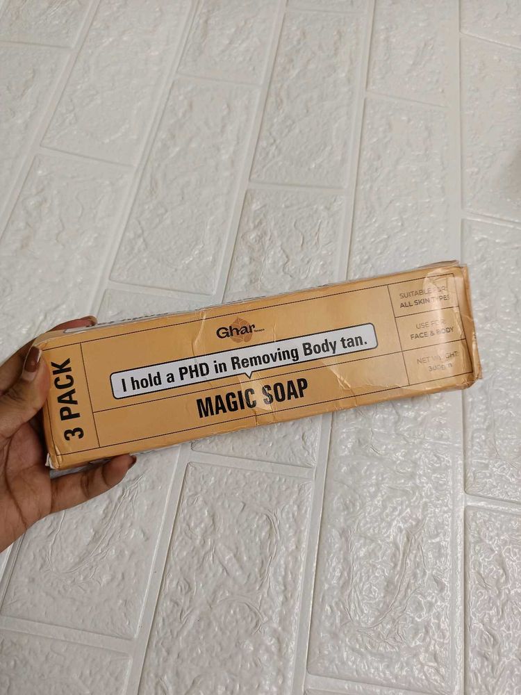 Ghar Magic Soap (3 Pack)