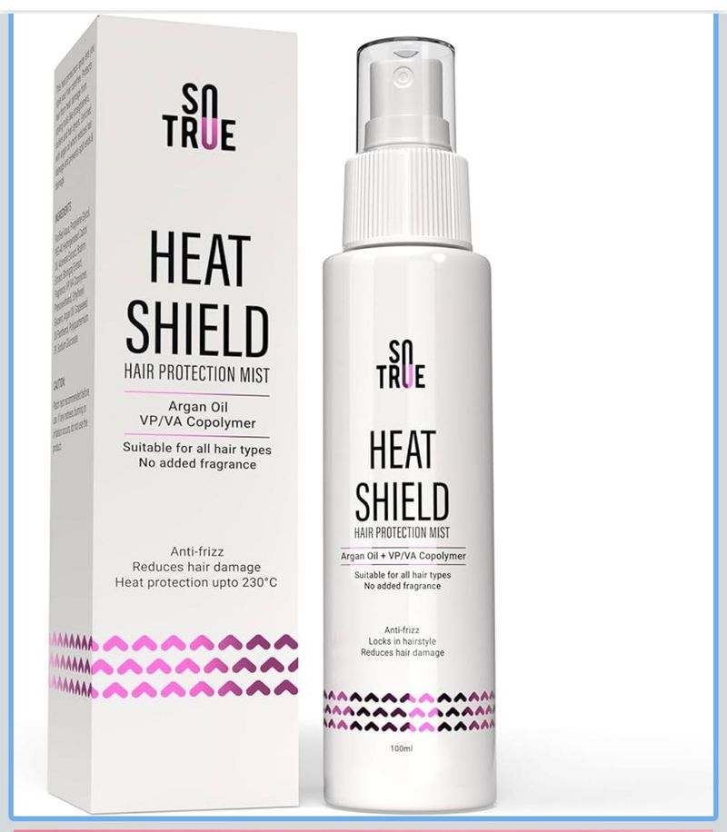 So True Heat Shield protection spray