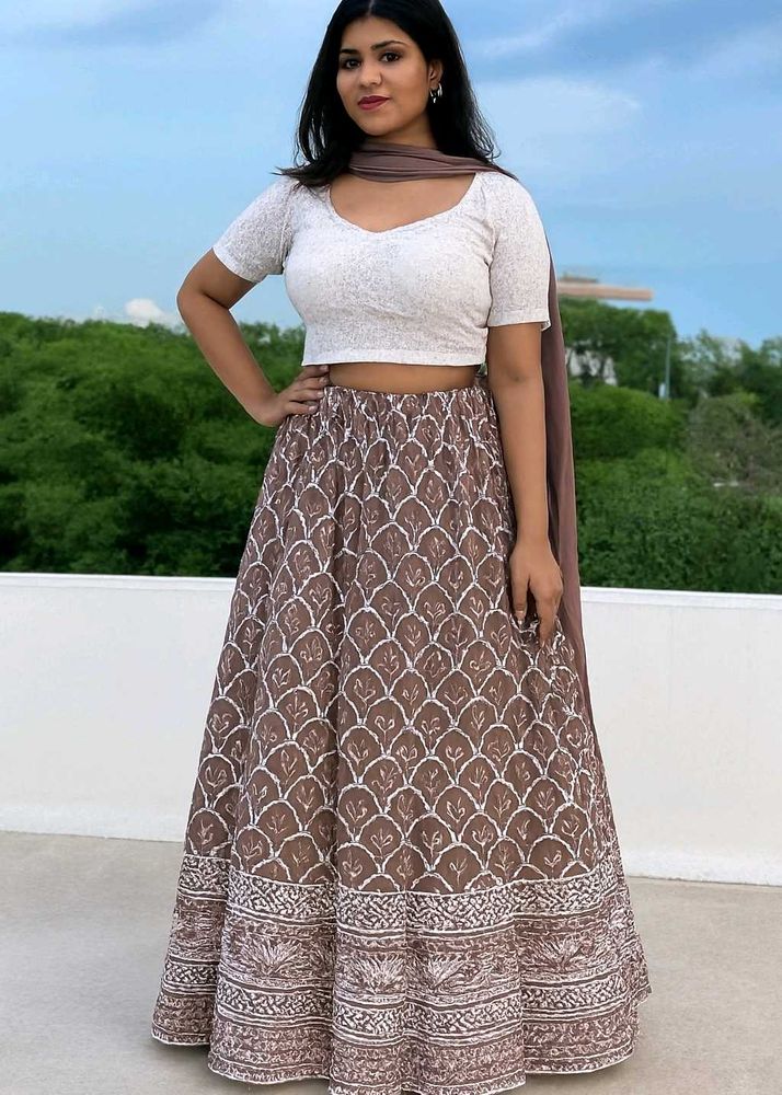 Lavender Lehnaga Choli Diwali  Sale