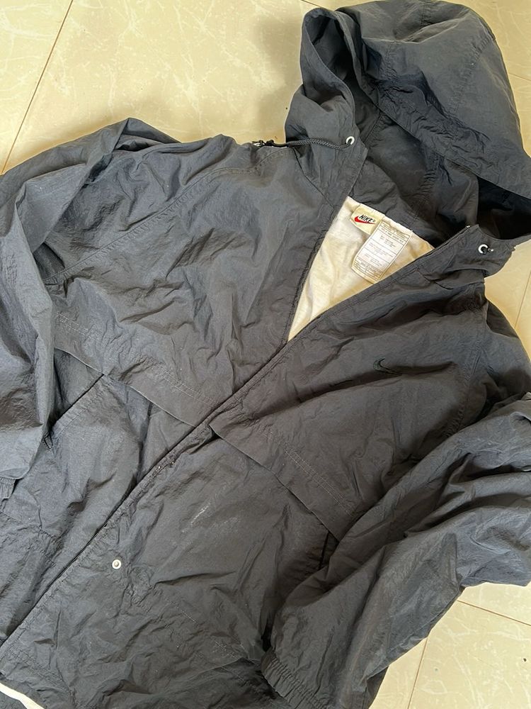 Nike Black Windbreaker Jacket