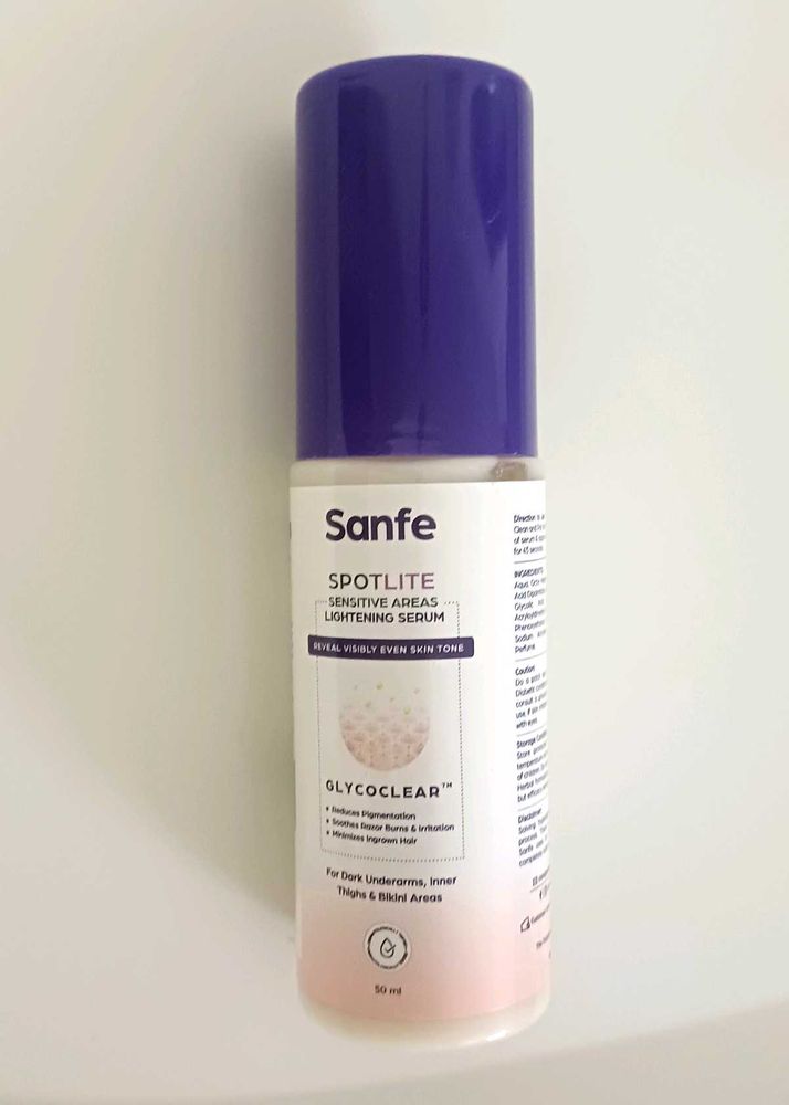sanfe spotlite glycoclear lightening serum