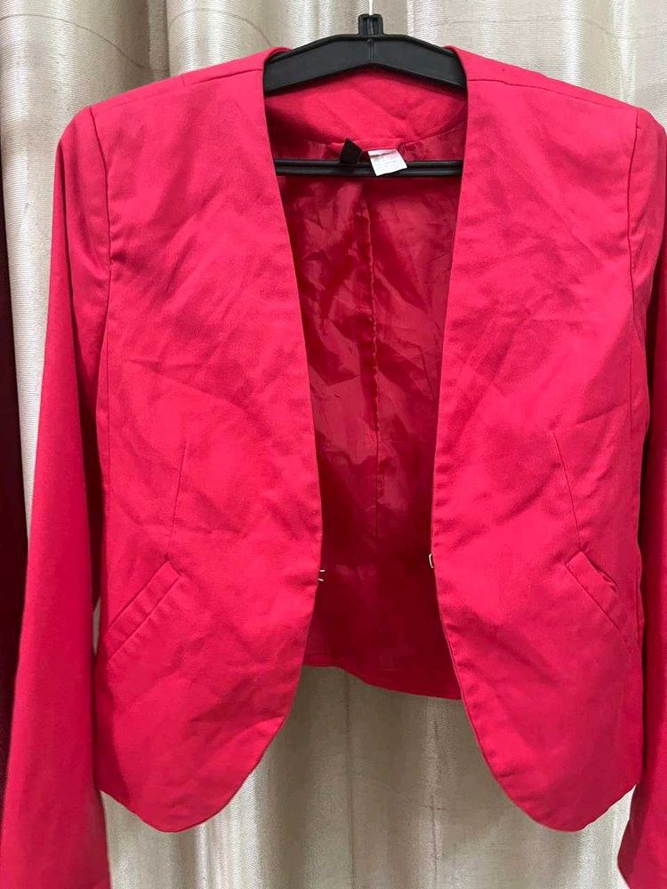Chic Pink Blazer
