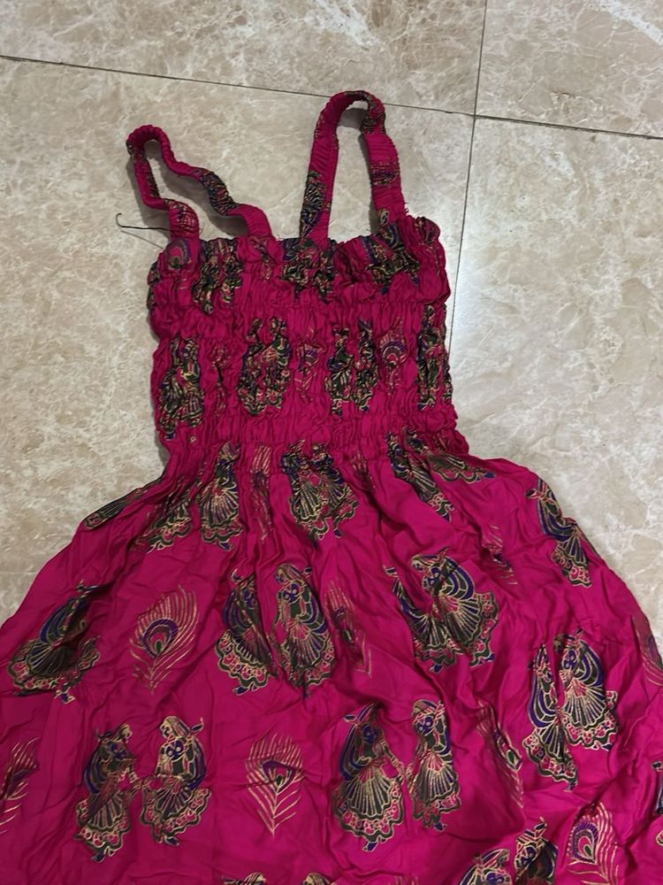 Jaipuri Printed Dress