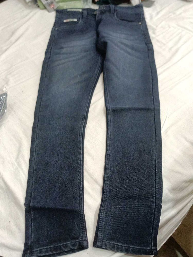 Stylish Dark Blue Jeans Size 28 Hai
