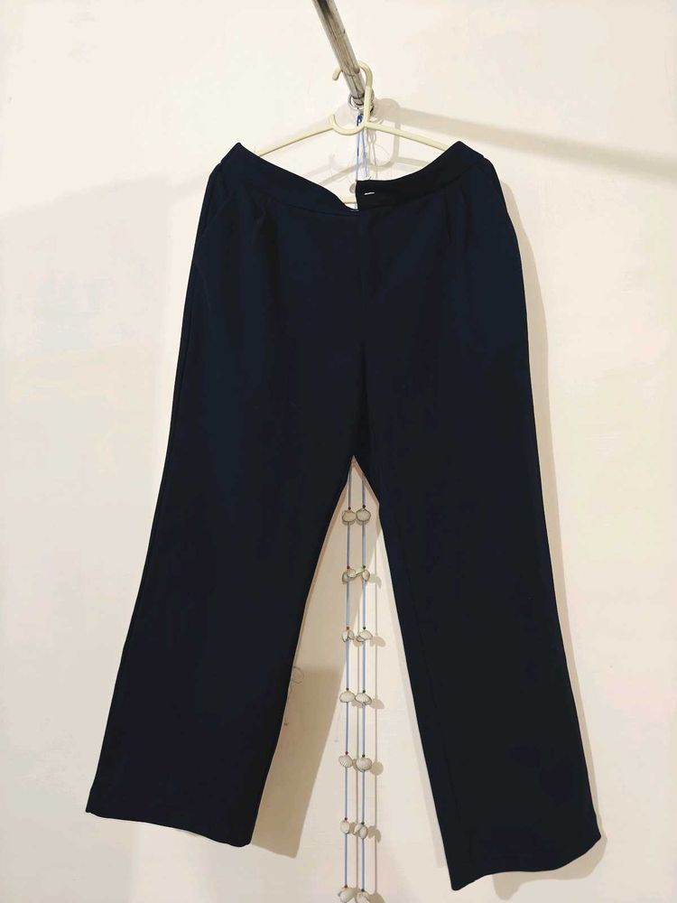 Elegant Black Wide Leg Pants