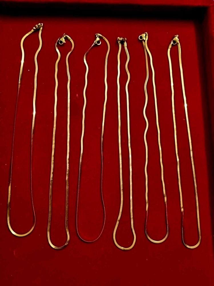 Gold Tone Chains