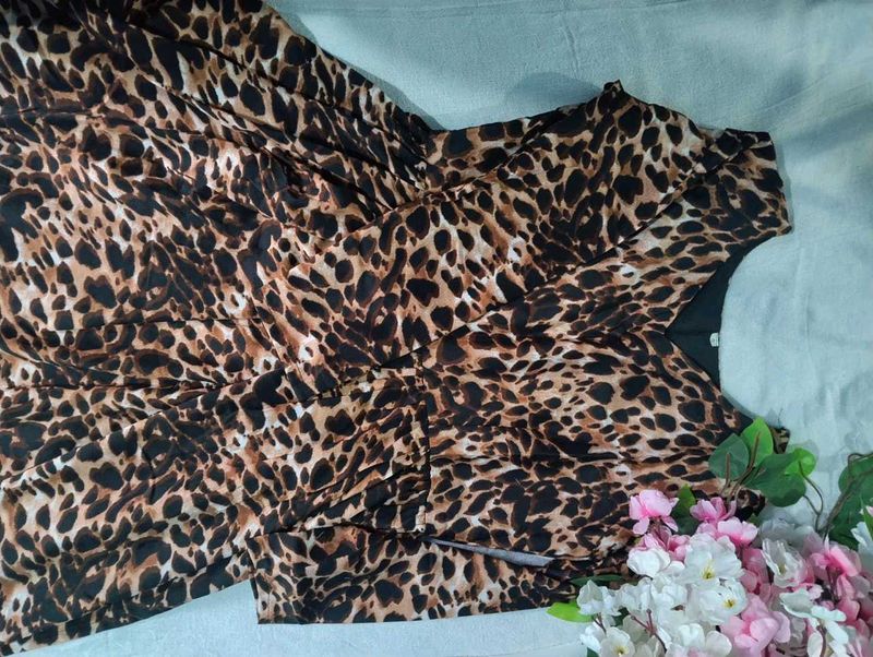Leopard Print Dress