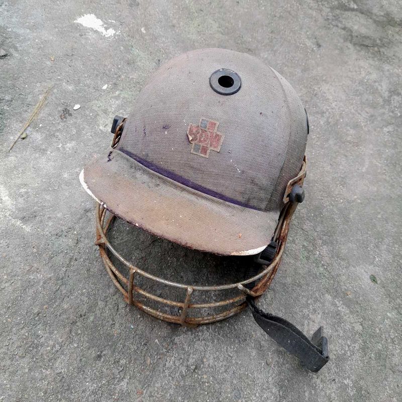 Vintage Cricket Helmet