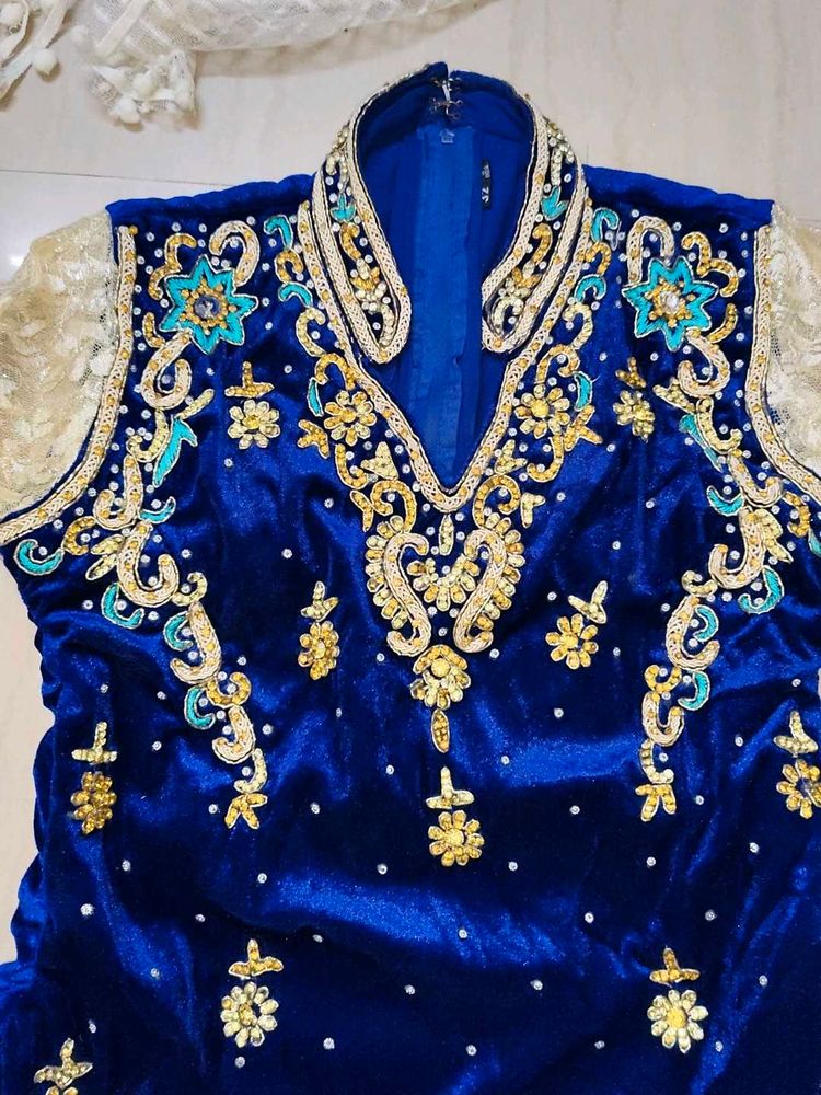Heavy Work Sharara Set