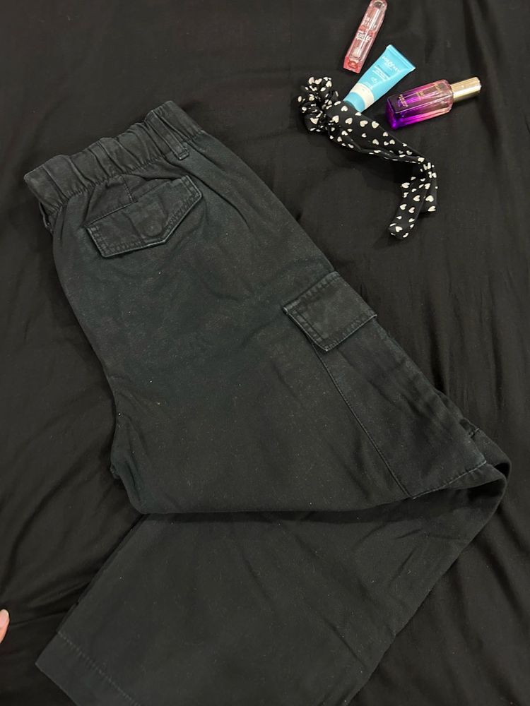 Black Cargo Pants
