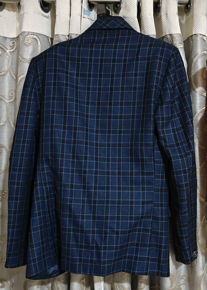 Checkered Blue Jacket