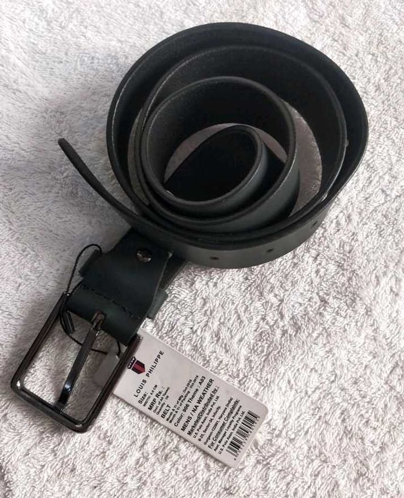 Louis Philippe Leather Belt