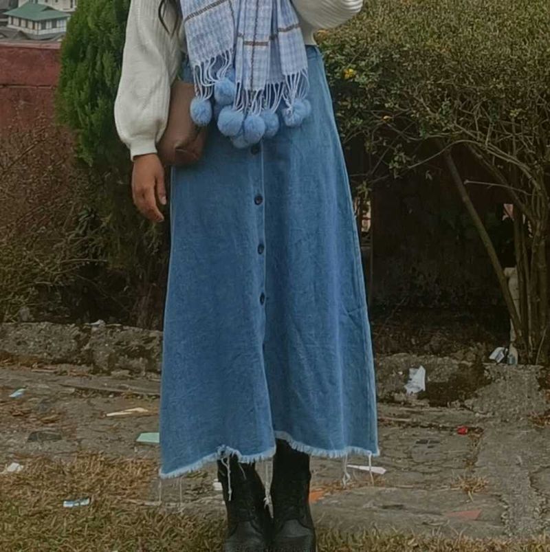 Denim Skirt