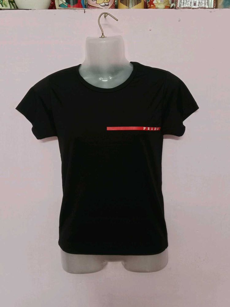 PRADA BLACK TSHIRT