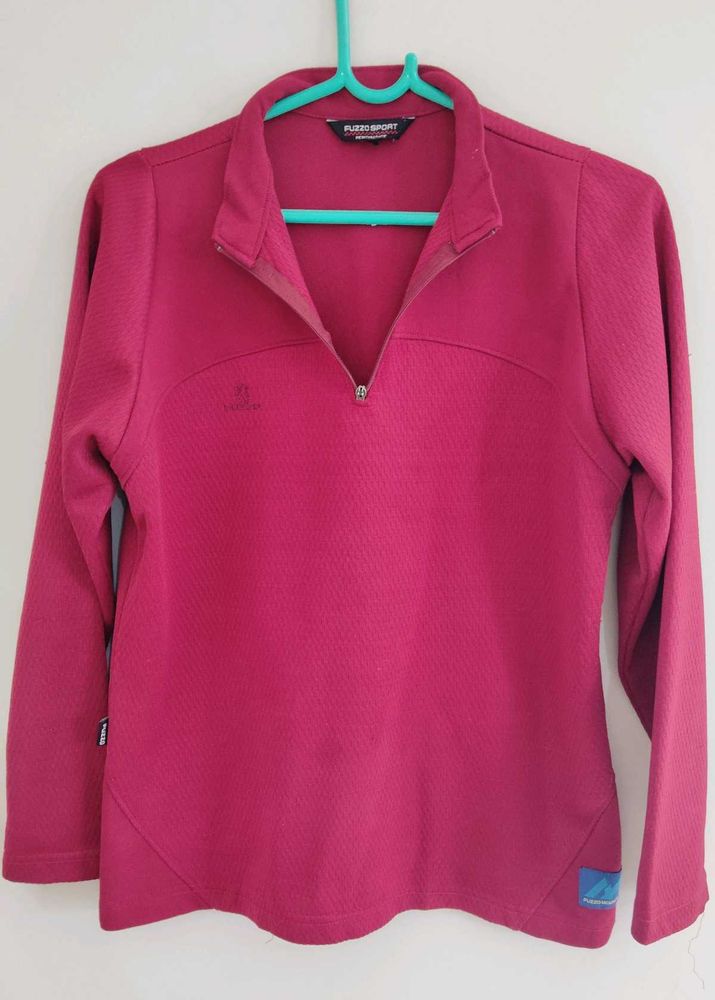 Red Fleece Jacket