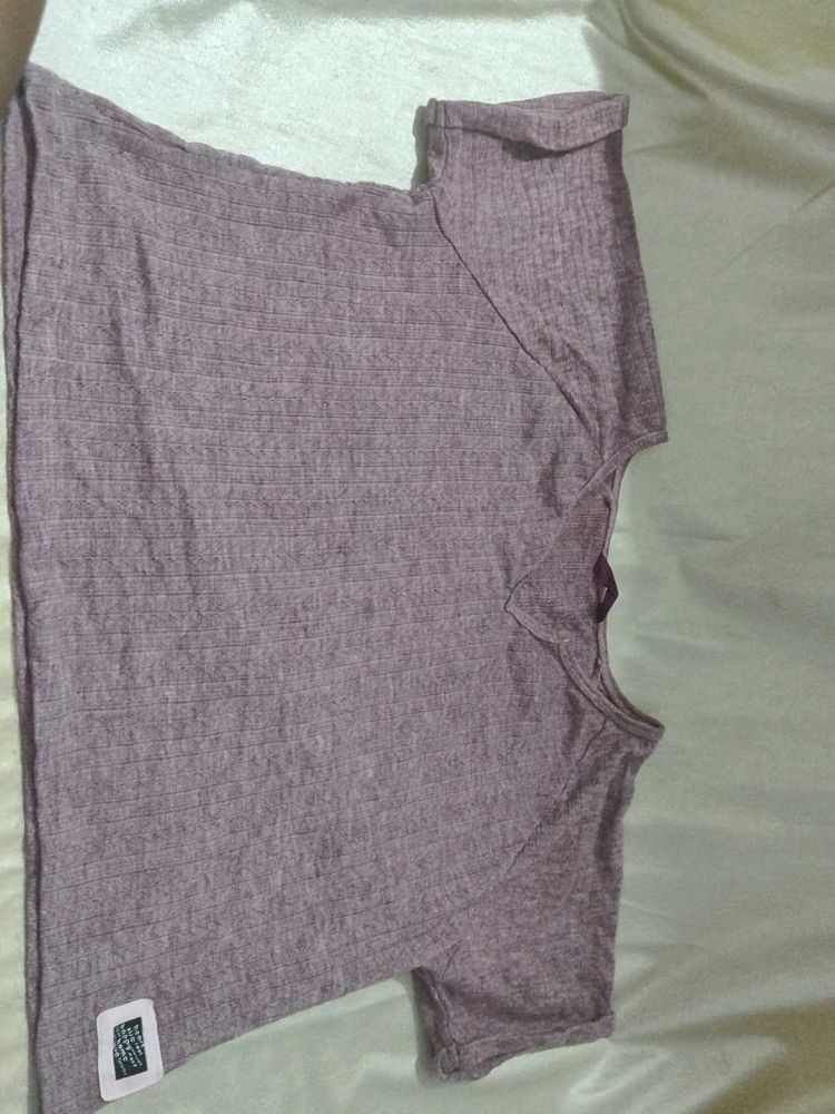 Ribbed Knit Top