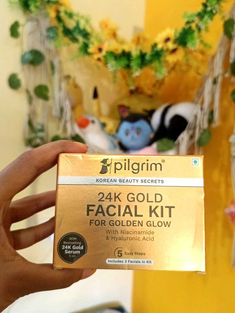 Pilgrim Gold facial Kit