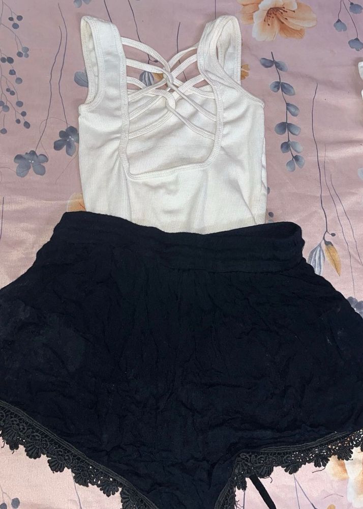 Cute Tank &amp; Shorts Set
