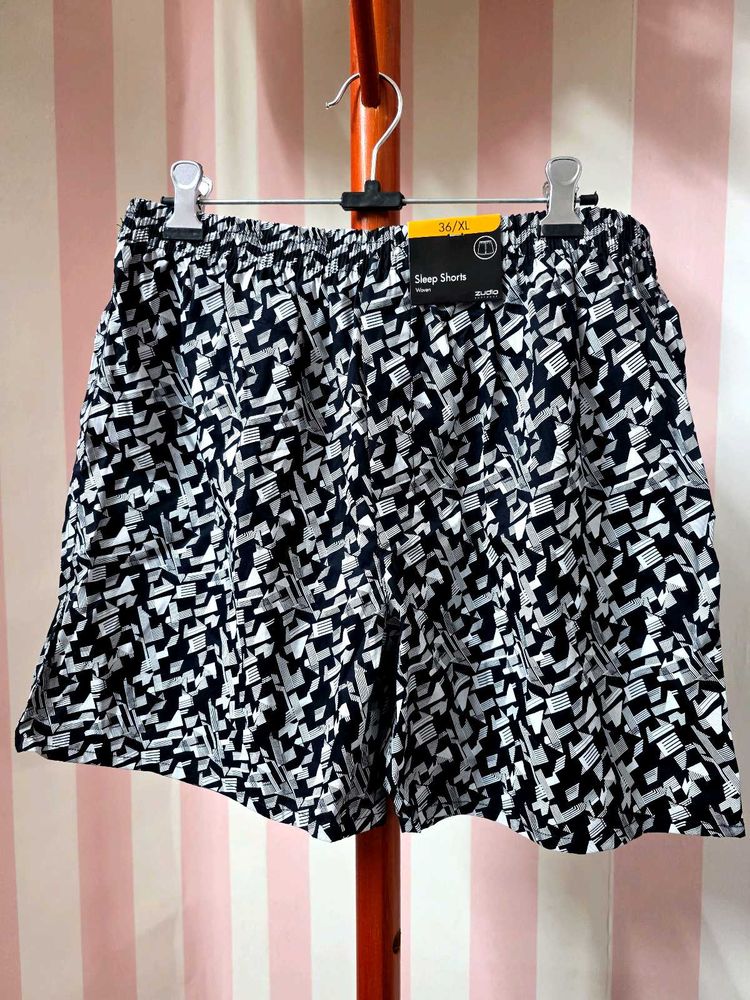 Zudio Printed Sleep Shorts