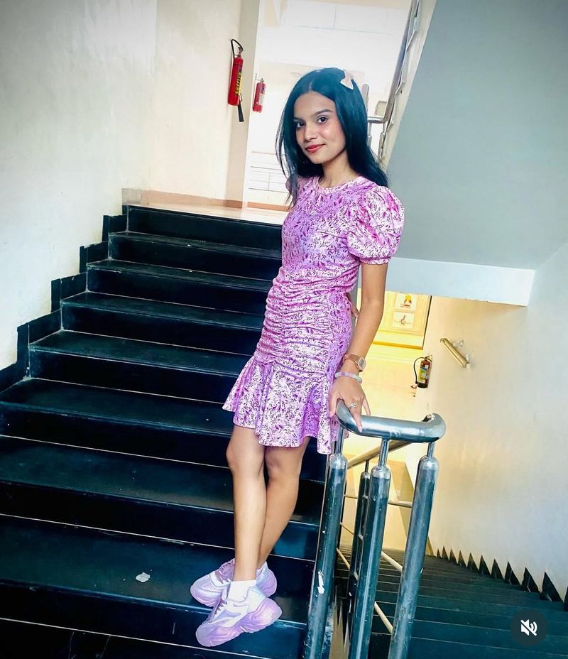 Elegant Pink Floral Dress – Worn Once 🌸