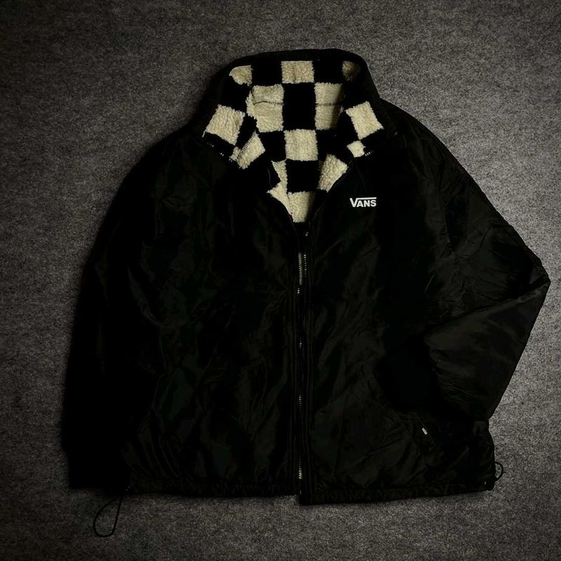 4. Vans Reversible sherpa