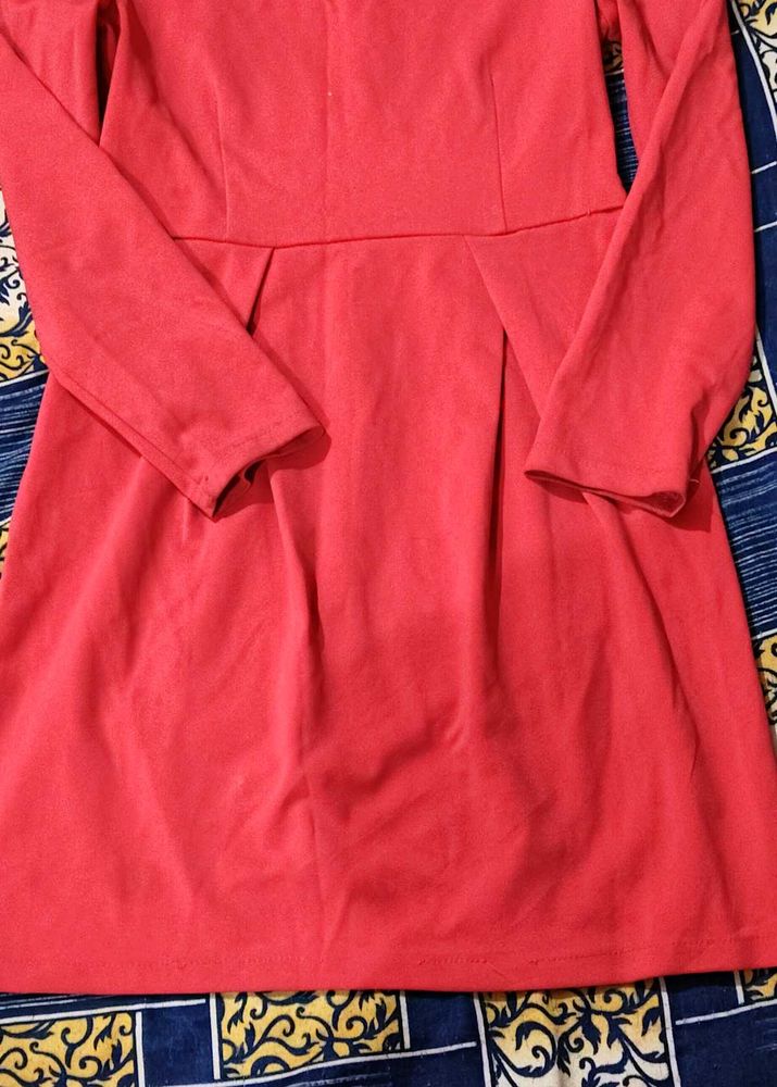 Pink Casual Dress