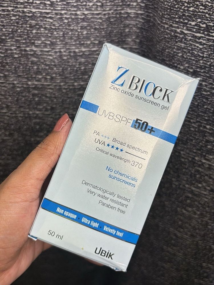 Z BLOCK Oxide Sunscreen Gel