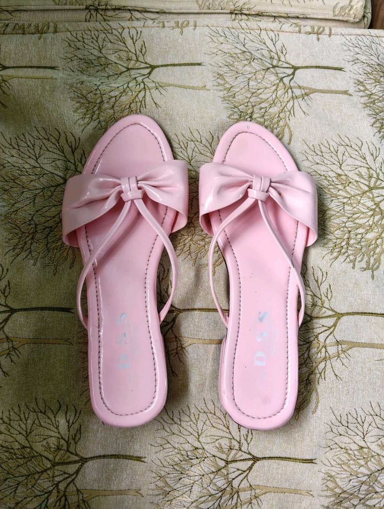 Pink Bow Sandal