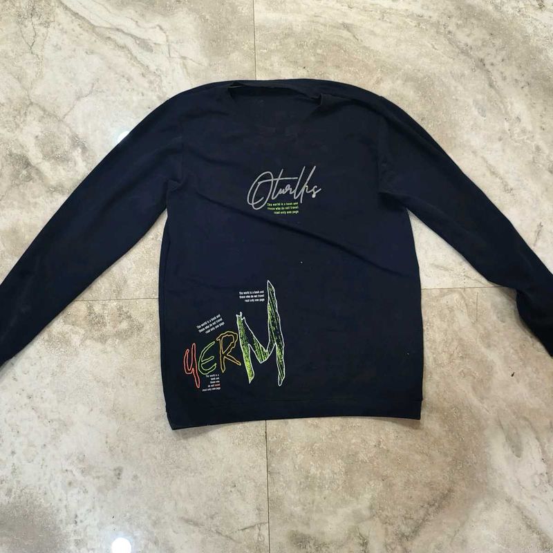 BLACK FULL SLEEVE TSHIRT