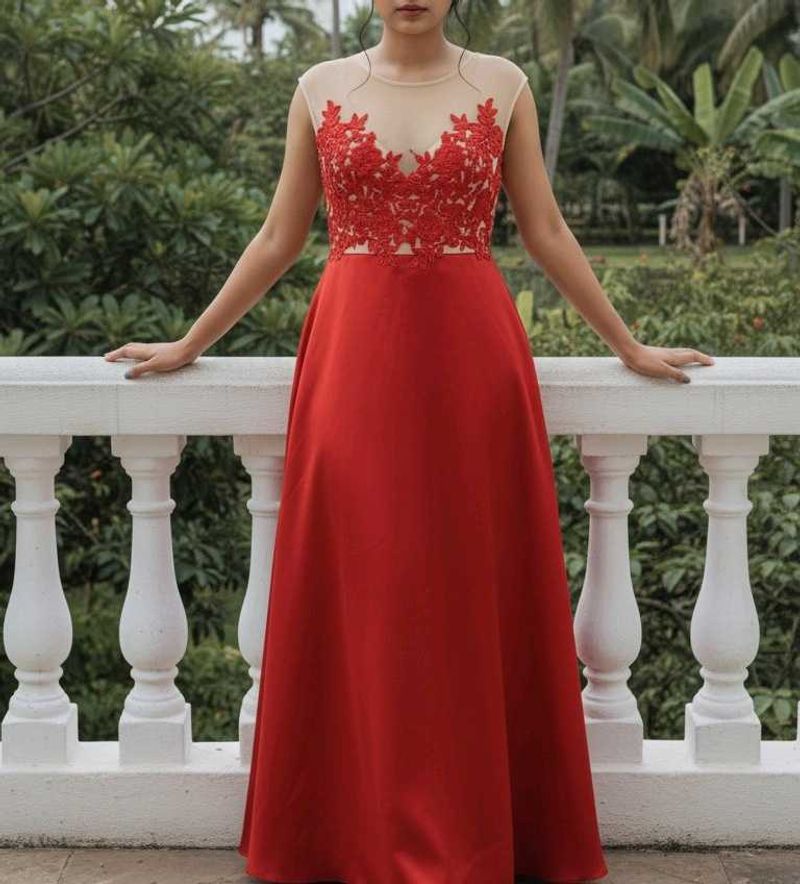 ❤️Elegant Red Gown