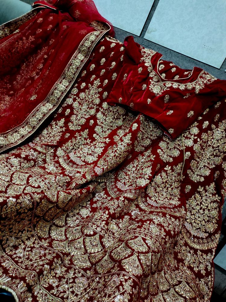 Bridal Lehnga Worth 10500 Real Price ❤️